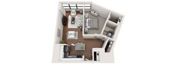 Tier 5/11 (1BR/1BA)