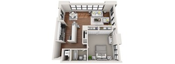 Tier 10/16 (1BR/1BA)