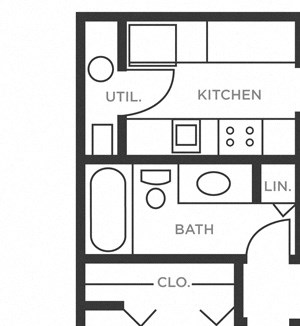 One Bedroom Patio