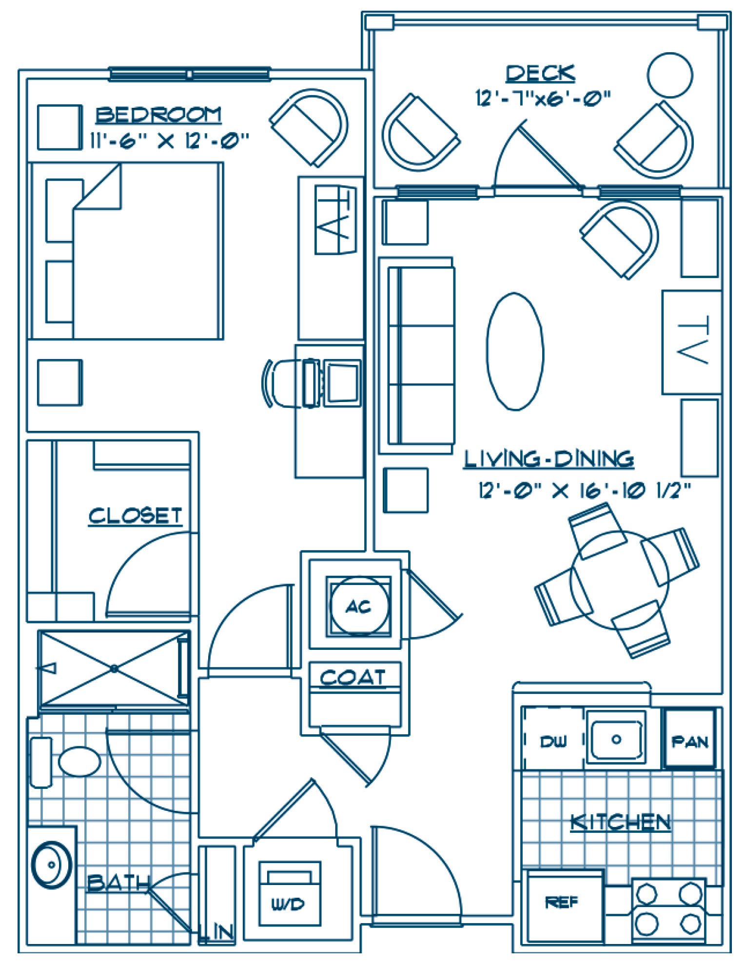 THE ESSEX Floor Plan 1