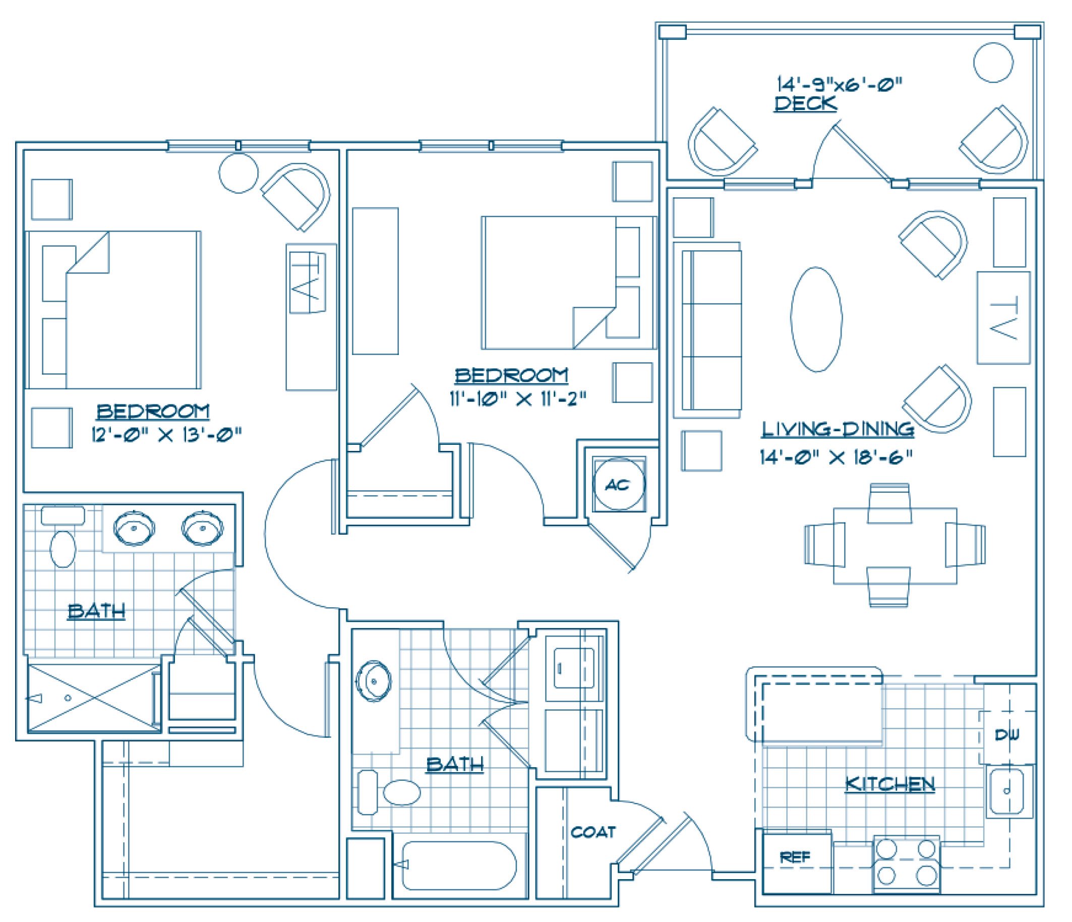 THE CAMBRIDGE Floor Plan 7