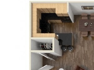 Floorplan 1 at Apres Apartments in Aurora, CO