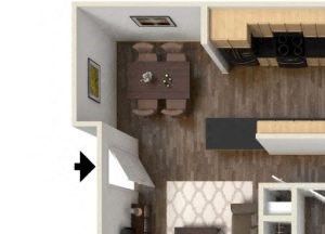 Floorplan 2A at Apres Apartments in Aurora, CO