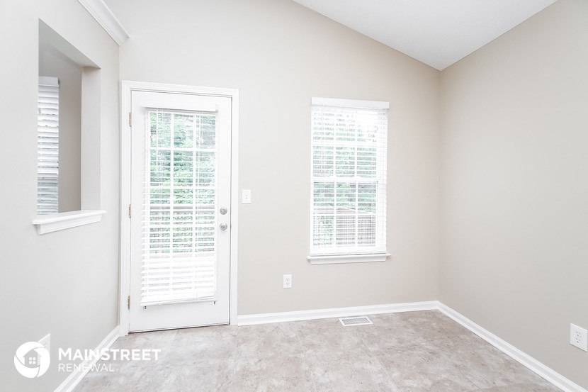 the living room is clean and ready for us to move in