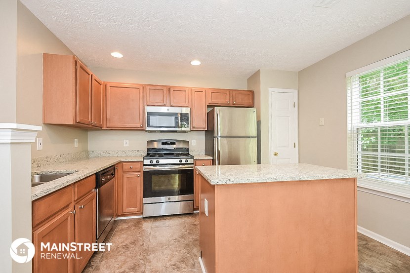 the kitchen is clean and ready for us to use