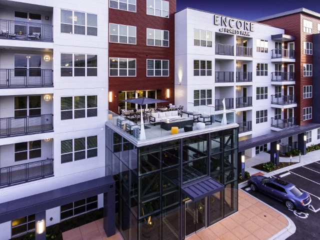 Encore Sky Lounge from Above