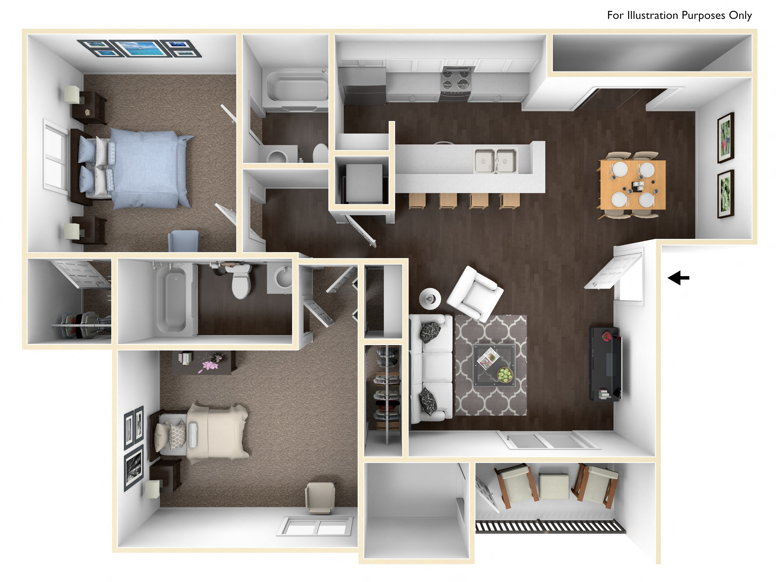 Discovery 2x2 floor plan