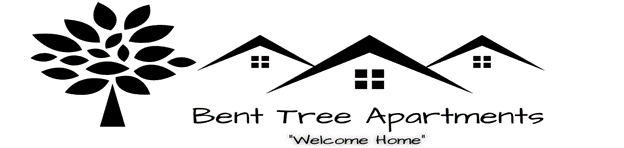 the logos of the bernt tree apartments logo