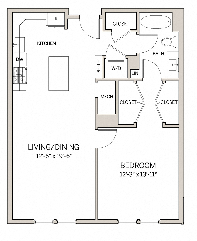 1 Bed 1 Bath A12 at AVE King of Prussia, King of Prussia, 19406