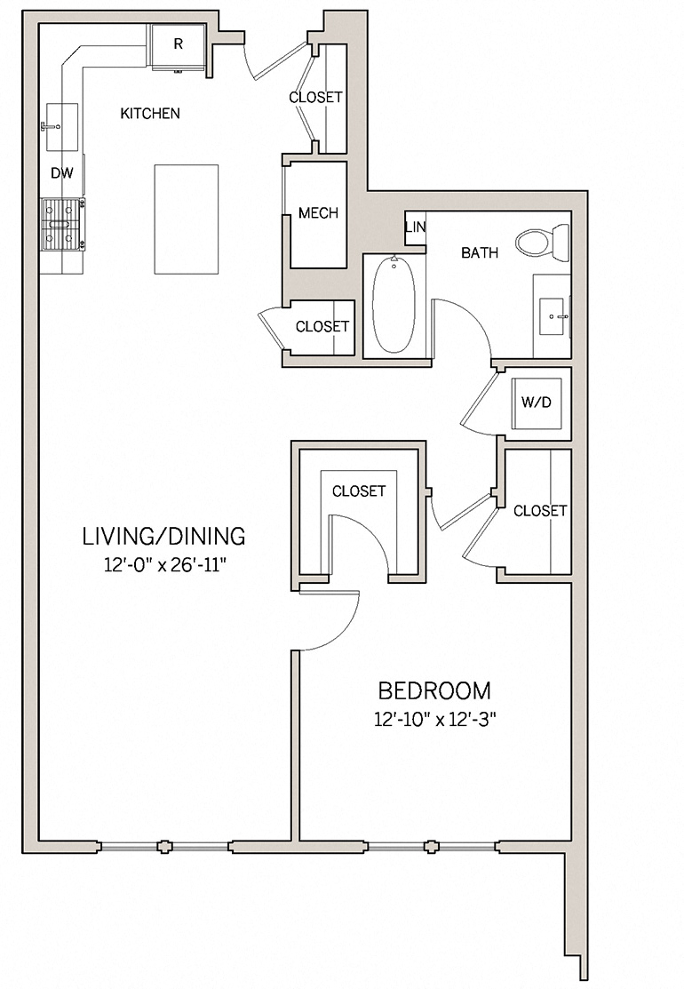 1 Bed 1 Bath A16 at AVE King of Prussia, King of Prussia, Pennsylvania