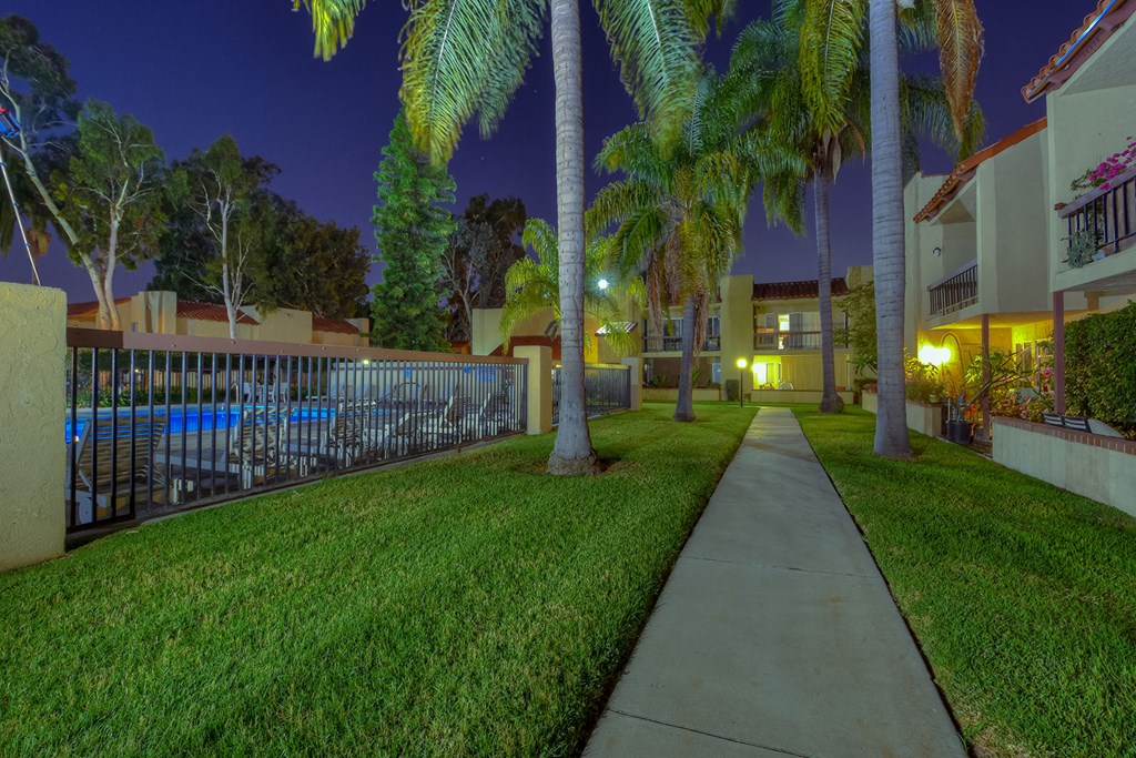 Grande Apartment Homes Walkway