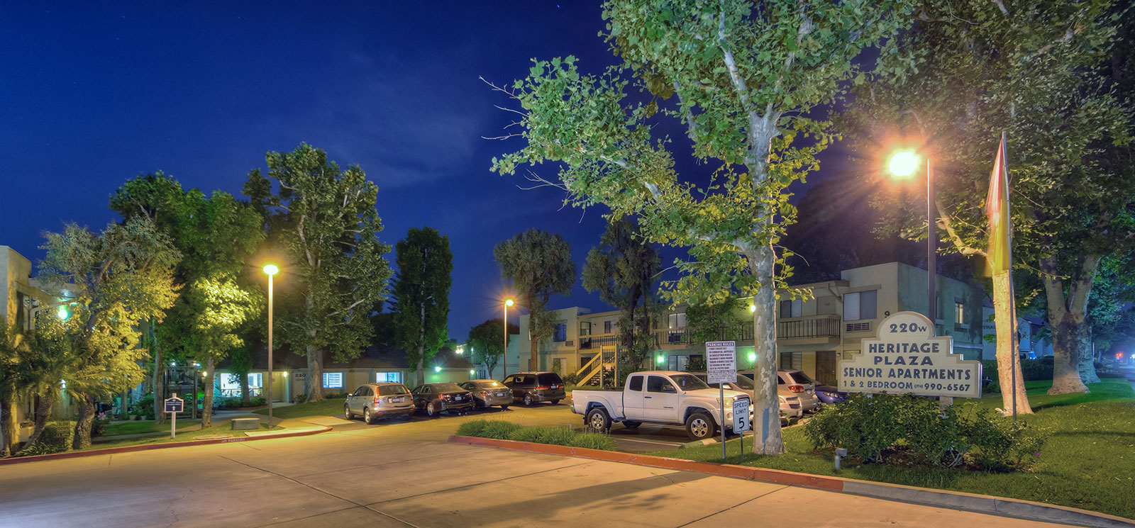 Heritage Plaza Apartment Homes Entrance