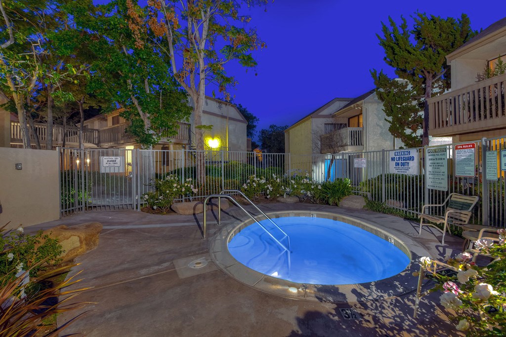 Hot tub at LAKE DIANNE, Santa Ana, California