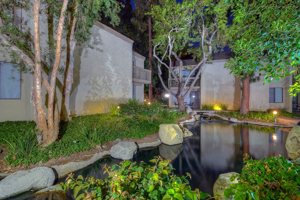 Building exterior with streams eat LAKE DIANNE, Santa Ana