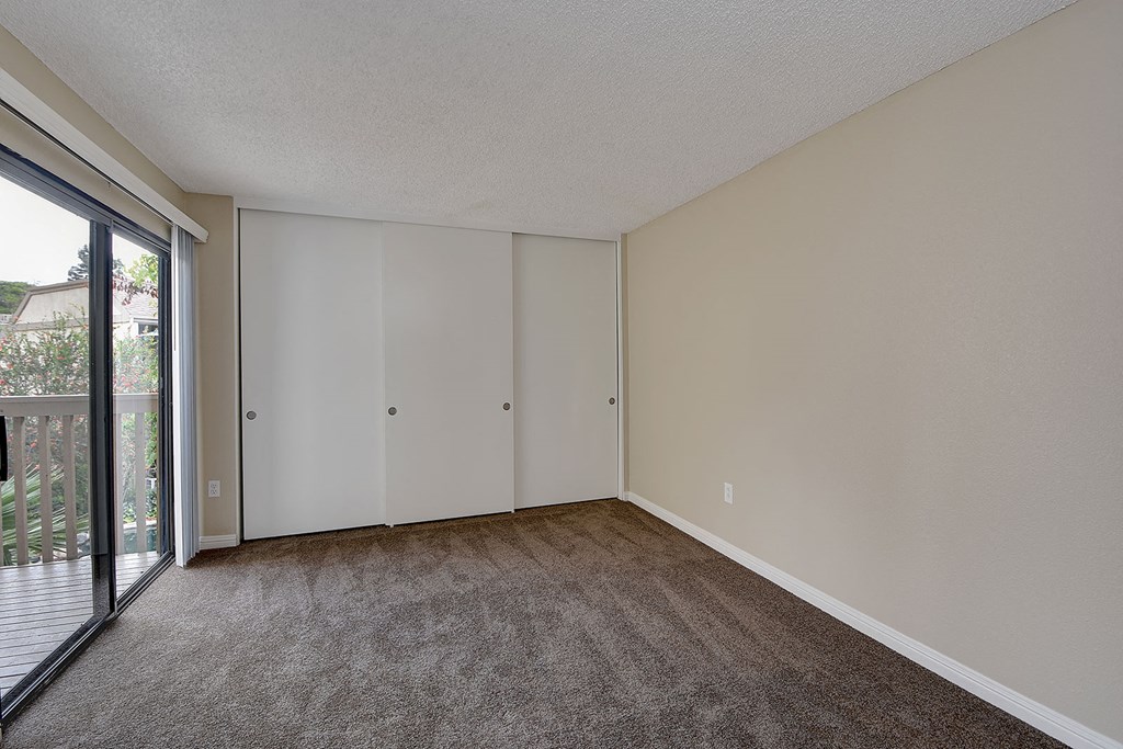 Bedroom with large closet space at LAKE DIANNE, California, 92705