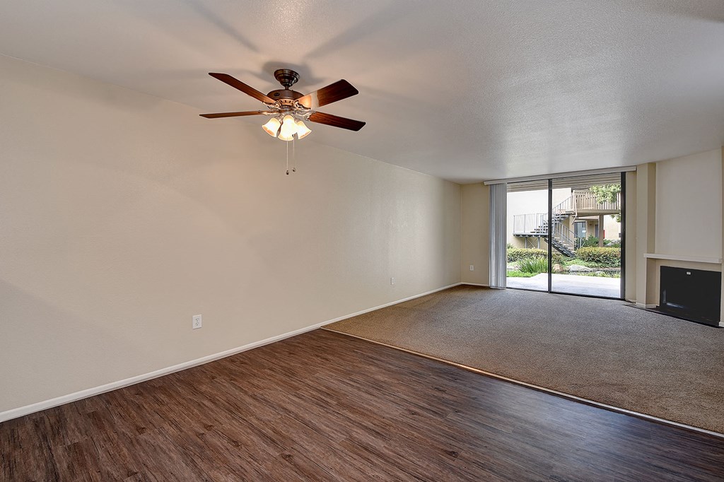 Hardwood Flooring with Ceiling Fan  at LAKE DIANNE, Santa Ana, 92705