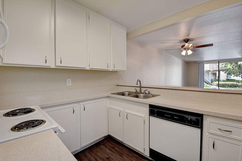 Kitchen appliances and cabinetsat LAKE DIANNE, California, 92705