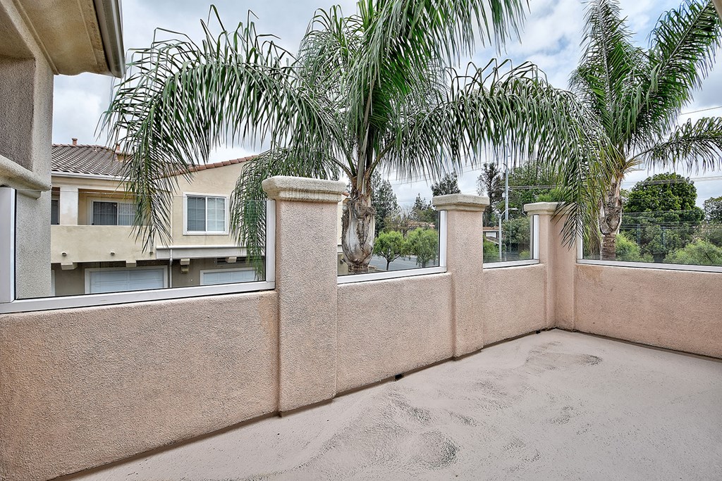 Balcony at TERRAZA DEL SOL, Rancho Cucamonga, California