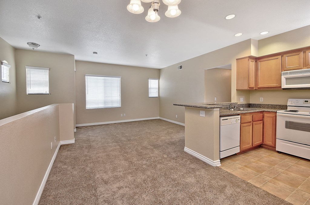 Bright living and dining space at TERRAZA DEL SOL, California, 91730