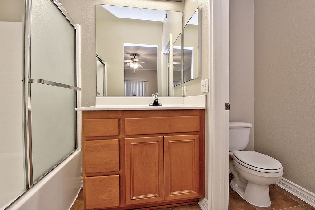 Designer Bathroom Suites at TERRAZA DEL SOL, Rancho Cucamonga, CA, 91730