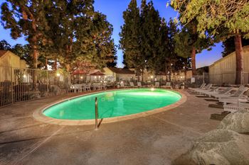Swimming Pool at THE STREAMS, Fullerton, CA, 92831