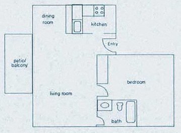 One Bedroom One Bathroom