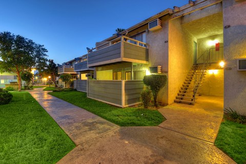 the building in which the apartment is located