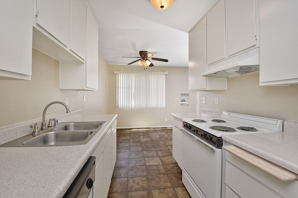 Fully Furnished Kitchen at WOODSIDE VILLAGE, West Covina, CA