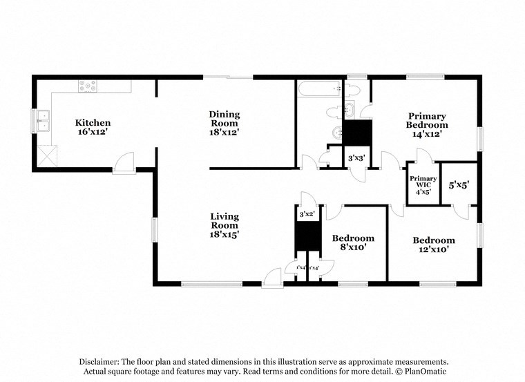 this floor plan is an approximation and may not include the most recent information