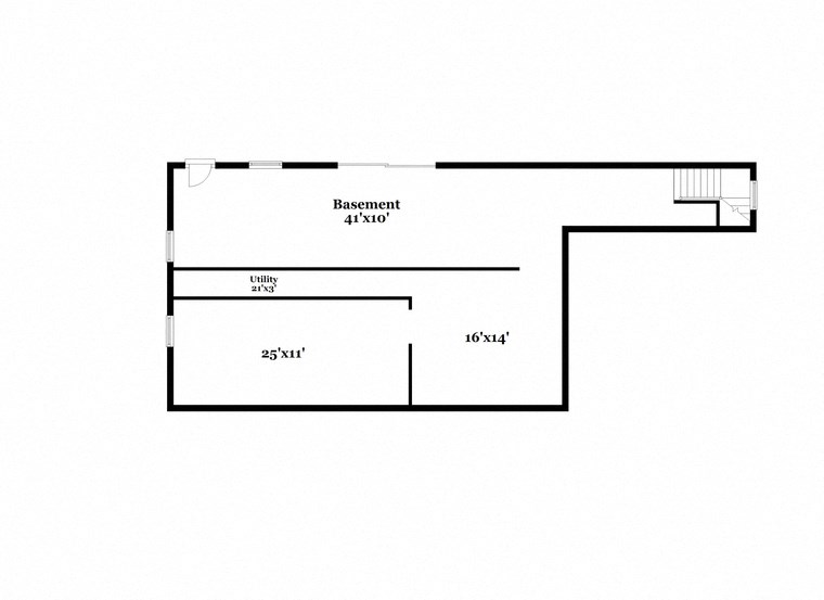 floor plan of a 1100 sq ft roommates apartment