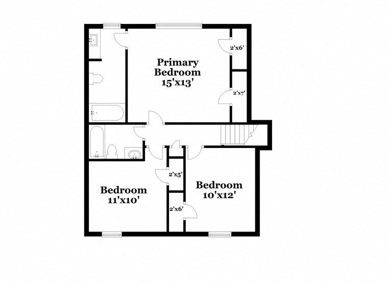 a floor plan of a home with a bedroom and a living room