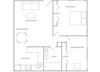 Maui 825 Floor plan Maui 825 Floor plan at Paradise Palms, Phoenix, AZ 85014