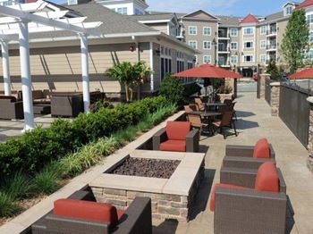 Outdoor Fire Pit with Seating