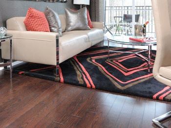 Hardwood Floors in Foyer, Dining Room and Living Room