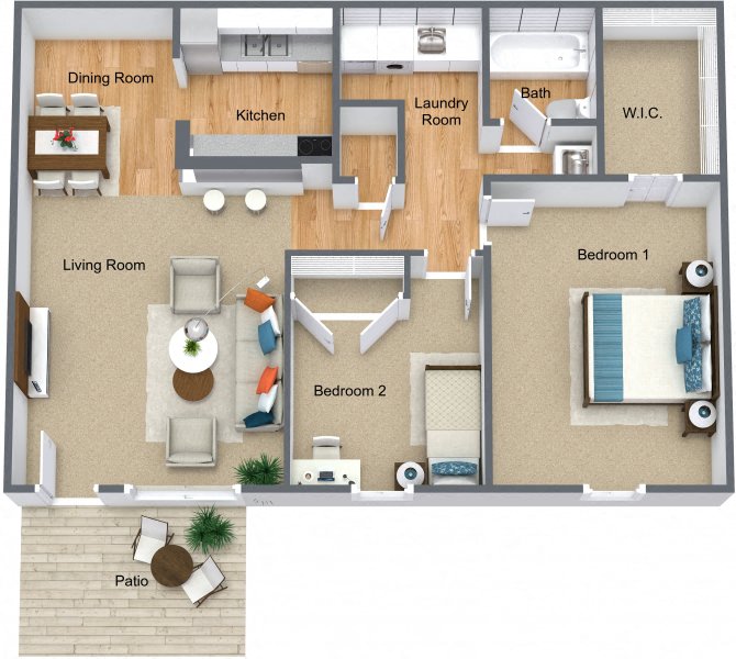 Two bedroom