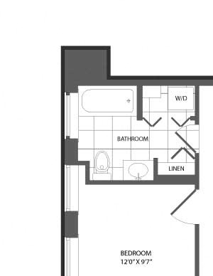 Floor plan Floor plan at The Republic, Philadelphia, PA