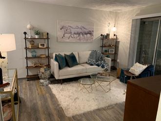 Modern Living Room at Runaway Bay, Ohio, 43204