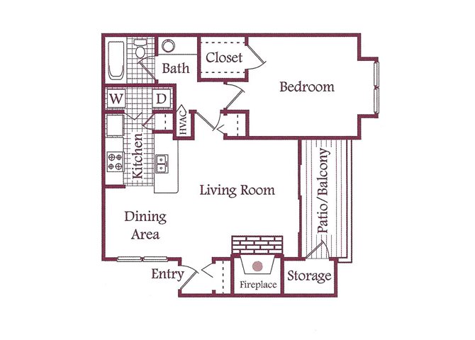Two bedroom at The Timbers Apartments 2 Two bedroom at The Timbers Apartments 2