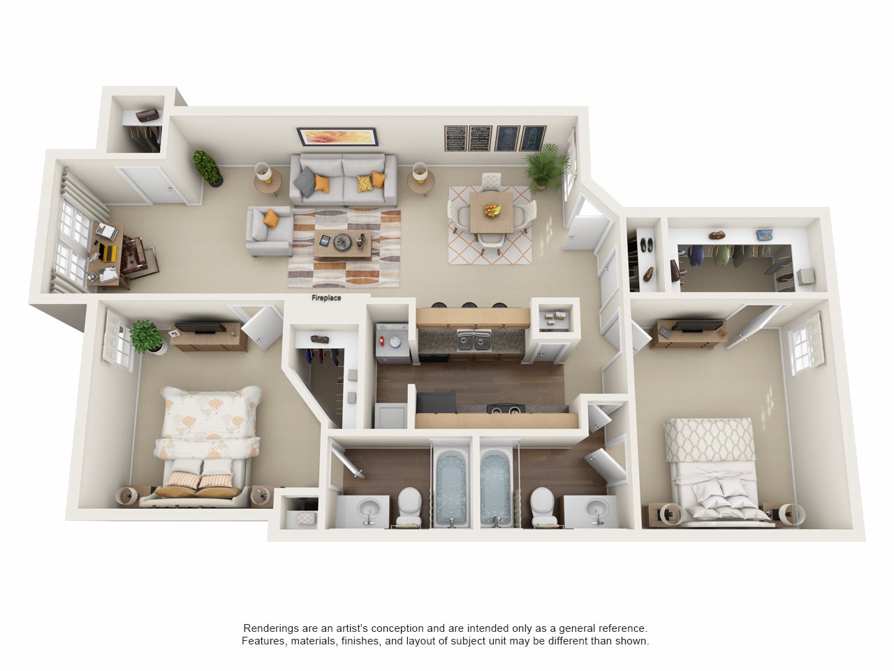 Brookhaven 2 Bedroom/2 Bath Brookhaven 2 Bedroom/2 Bath