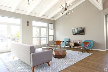 Seating area near entry