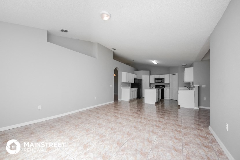 the living room and kitchen are spacious and ready for you to use