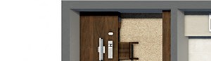 Suite Style 10 - 1 Bedroom 1.5 Baths with Den Suite Style 10 - 1 Bedroom 1.5 Baths with Den at Residences at Halle, Ohio