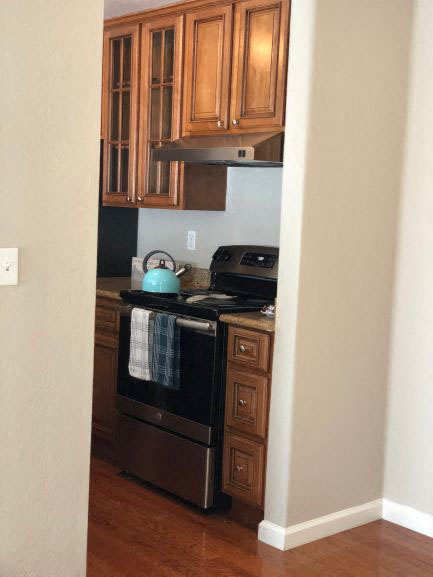 Entrance to Kitchen l Stony Brook Apartments in Santa Rosa CA