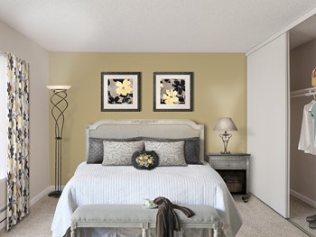 Crossing at Arroyo Trail Apartments Model Bedroom Crossing at Arroyo Trail Apartments Model Bedroom - Photo Gallery 5