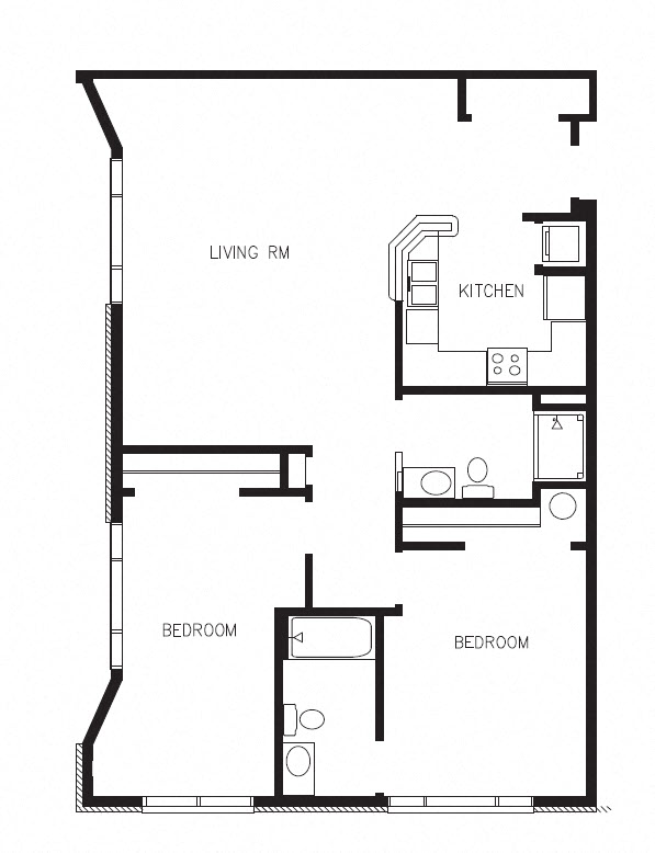 Legacy - 2 Bed, 2 Bath Deluxe