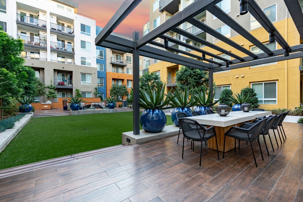 Outdoor Patio at Bell South Bay, Inglewood, 90304