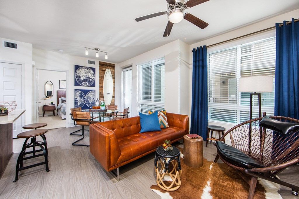 Modern Living Room at Bell South Bay, California