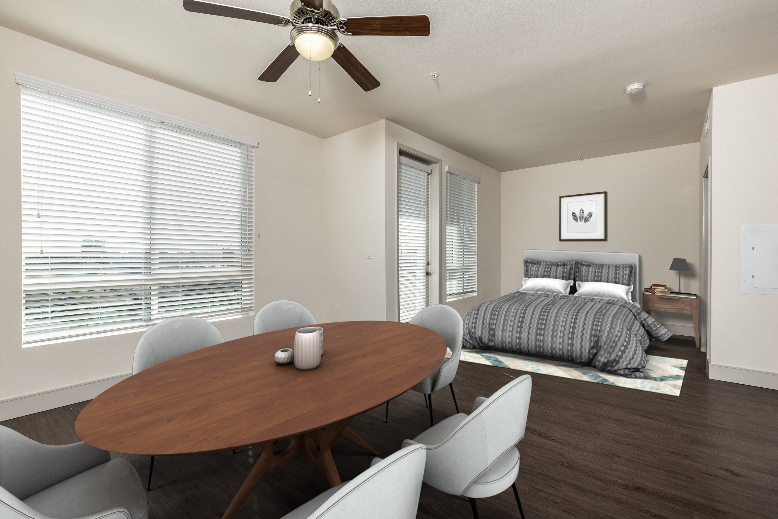 Office Room Attached With Bedroom at Bell South Bay, Inglewood, 90304