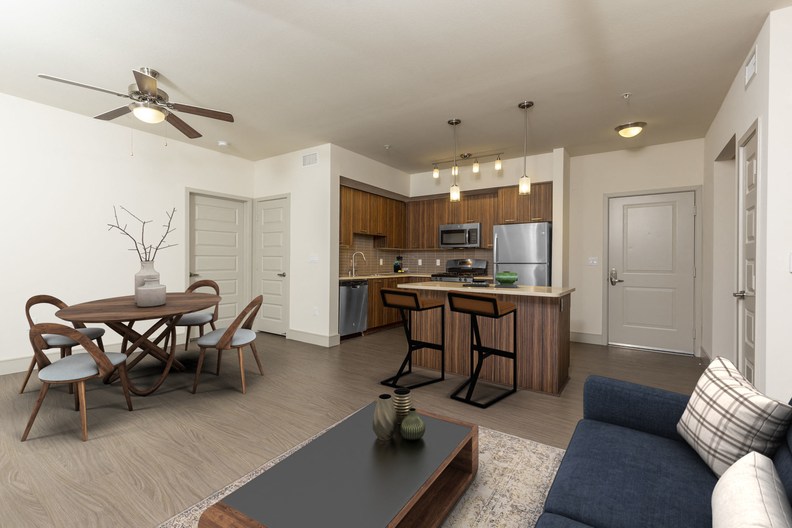 Classic Living Room Design at Bell South Bay, Inglewood