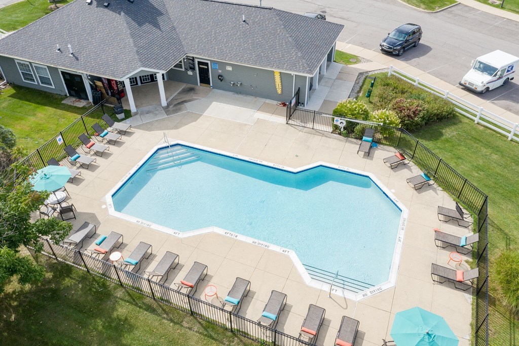 Resort style pool
